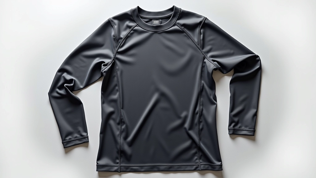 Apex training top in charcoal grey, laid flat to show seam construction, fabric drape, and moisture-wicking material details